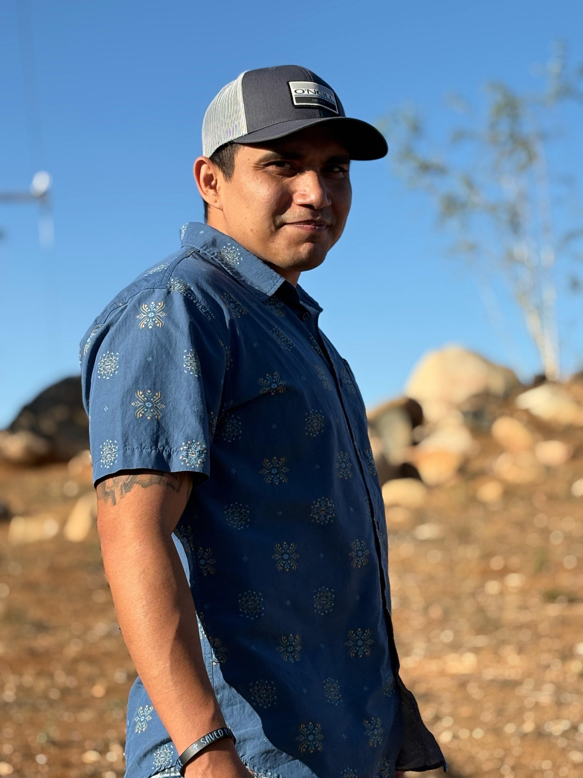 Anthony Morales smiling